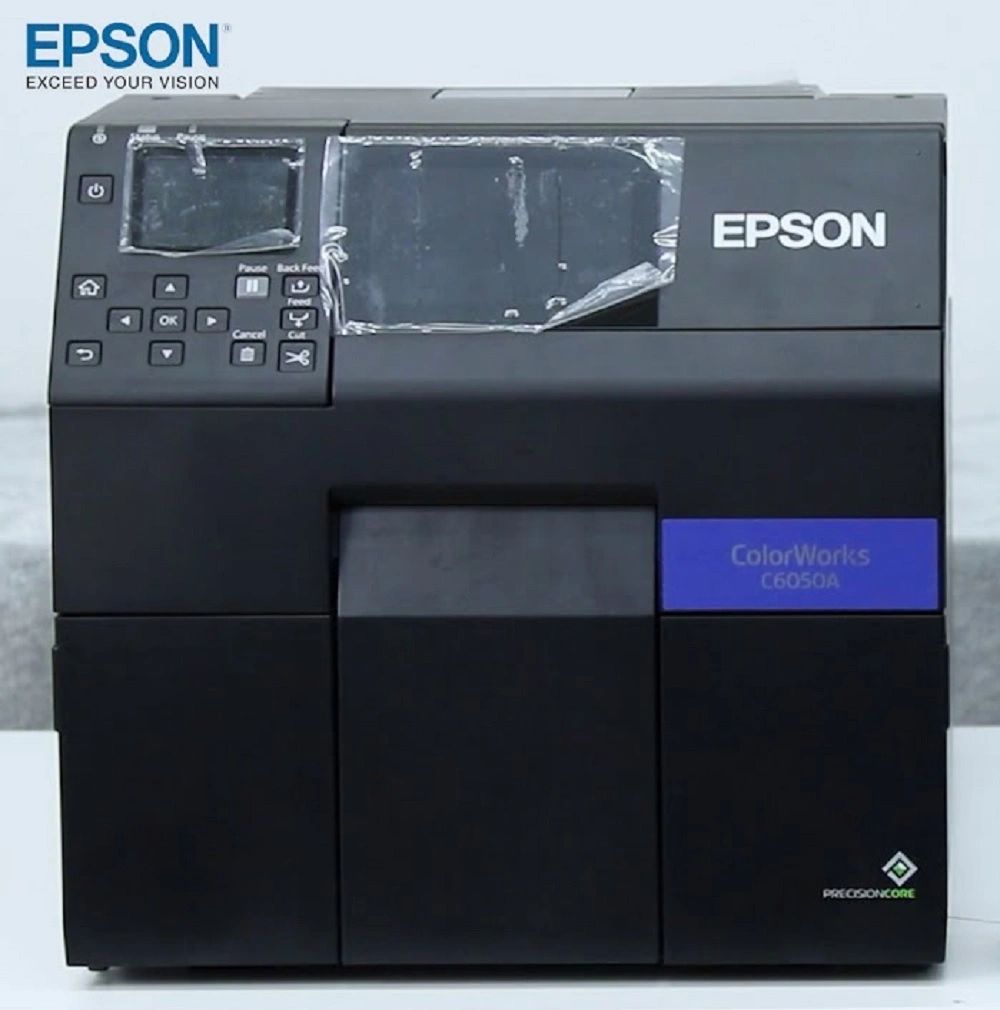 Epson ColorWorks C6050A Colour Label Printer with AutoCutter